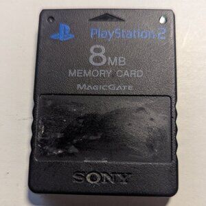 🎮 PS2 Sony 8MB Memory Card and Max Memory 32MB Card – Tested and Working 🎮